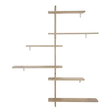 Półka Bambusowa TOKYO Lewa 75 23,5 54 cm